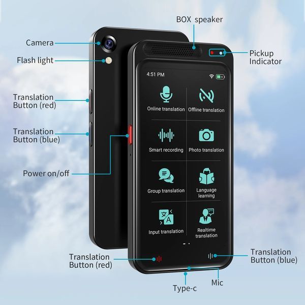 Голосовой переводчик Smart Translator Z6 810006