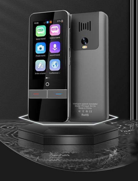 Голосовий перекладач Ai Translator F6 Gray 810008