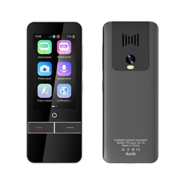 Голосовий перекладач Ai Translator F6 Gray 810008