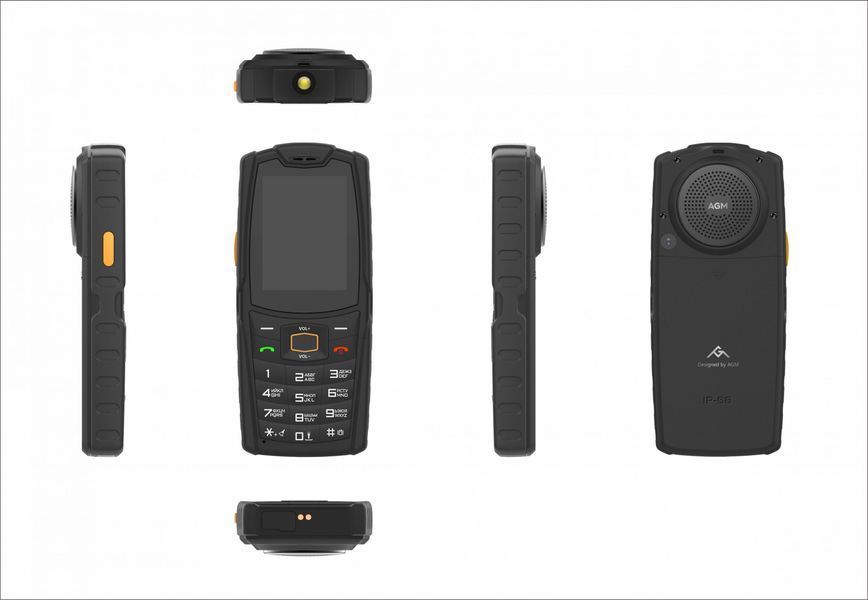 Защищенный кнопочный телефон AGM M7 2/16GB 4G Android 882303