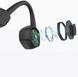 Костные наушники Kemi OpenEar X15 LED IPX8 Bluetooth 5.3 + MP3-плеер 32 ГБ Черный 991108 фото 4