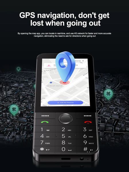 Кнопковий смартфон UNIWA F27 Pro 4G Android 882255