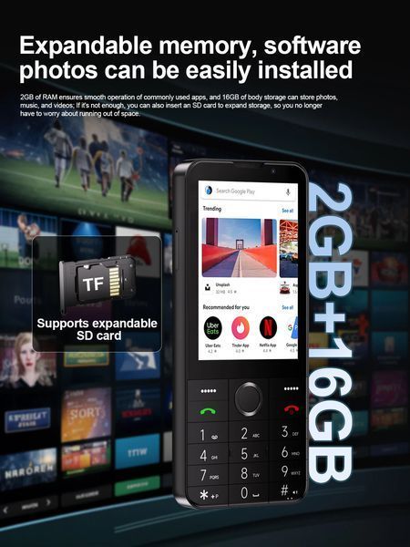 Кнопковий смартфон UNIWA F27 Pro 4G Android 882255