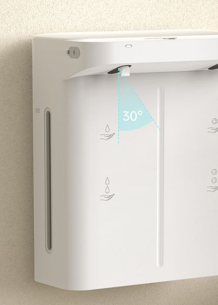 Подвійний сенсорний дозатор для мила та миючого засобу Gel/Foam Machine X132 790001