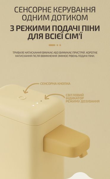Сенсорний дозатор для мила MUID Cube H-S-02 790004