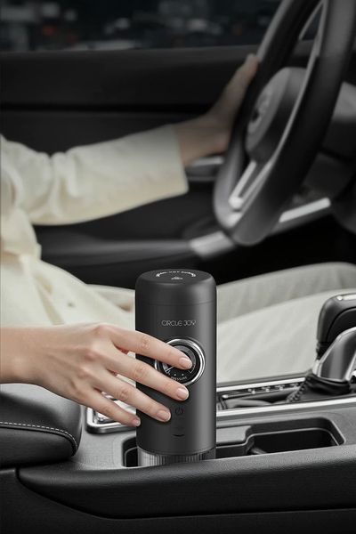 Портативна кавоварка на акумуляторі CIRCLE JOY CJ-KFJ02 з манометром 680002