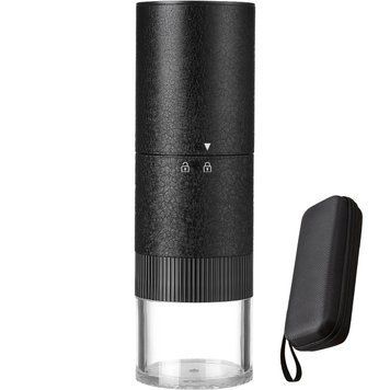 Портативна кавомолка на акумуляторі Coffee Grinder CG896 7.4V/25W + Чохол 681005