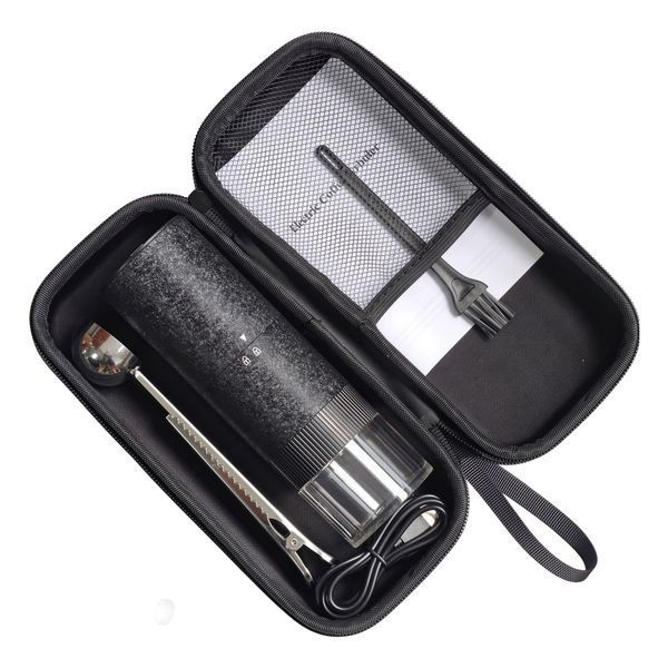 Портативная кофемолка на аккумуляторе Coffee Grinder CG896 7.4V/25W + Чохол 681005