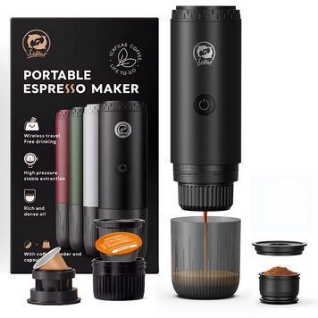 Портативна кавоварка на акумуляторі iCafilas Espresso Maker ME2604 680003