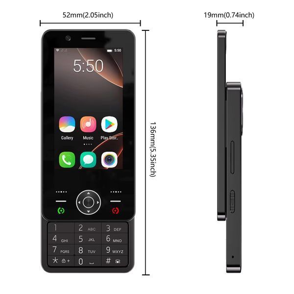 Телефон-слайдер сенсорный FUFFI S24 Pro 4G Android (S160) 882256
