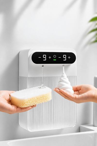 Подвійний сенсорний дозатор для мила та миючого засобу YIKHOM MYX-W8 (YK601) 790008