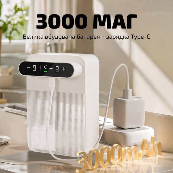 Подвійний сенсорний дозатор для мила та миючого засобу YIKHOM MYX-W8 (YK601) 790008