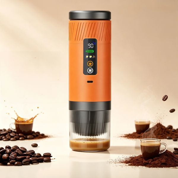 Портативная кофеварка на аккумуляторе Portable Espresso Machine KF-JN-04 680011