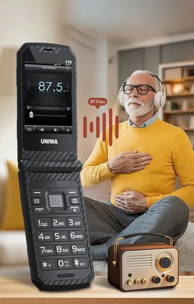 Телефон-розкладачка UNIWA X29 882235