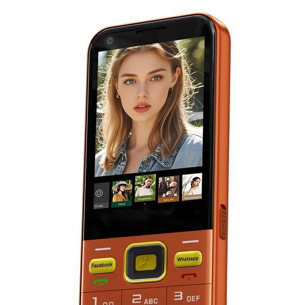Кнопковий смартфон UNIWA F6 Ultra 4G Android + WhatsApp + Facebook 882236