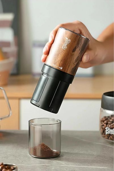 Портативная кофемолка на аккумуляторе Bincoo GYKF1383 Wood Grain 681001