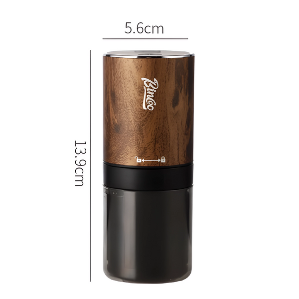 Портативная кофемолка на аккумуляторе Bincoo GYKF1383 Wood Grain 681001