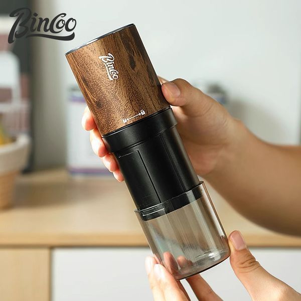 Портативная кофемолка на аккумуляторе Bincoo GYKF1383 Wood Grain 681001