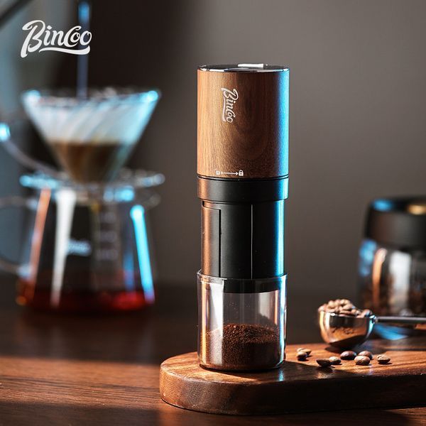 Портативная кофемолка на аккумуляторе Bincoo GYKF1383 Wood Grain 681001